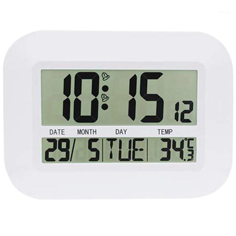 Digital Wall Clock Battery Operated Simple Large LCD Alarm Clock Temperature Calendar Date Day for Home Office1
Digital Wall Clock Battery Operated Simple Large LCD Alarm Clock Temperature Calendar Date Day for Home Office1
