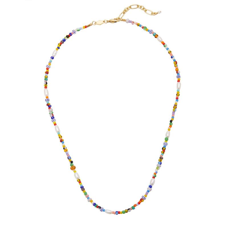 Handmade Colorful Beads Necklace Freshwater Pearls Embellishment For Women Rainbow Choker 2020 New Trendy Accessories wholesale
Handmade Colorful Beads Necklace Freshwater Pearls Embellishment For Women Rainbow Choker 2020 New Trendy Accessories wholesale