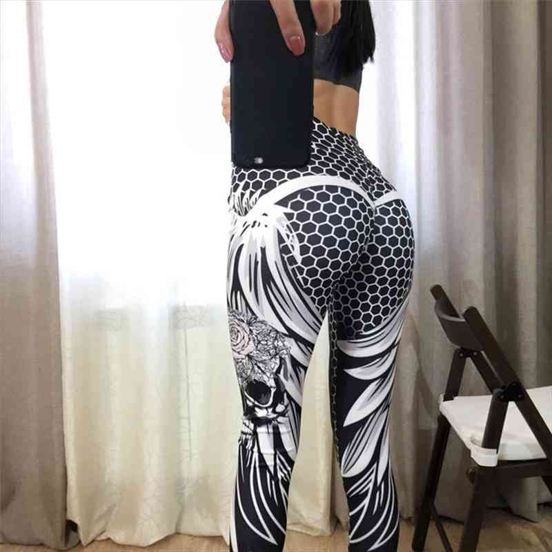 High Waist Women Leggings Skull Solid Color Sexy Fitness Print Pants Honeycomb Wings Polyester Women Leggings, Black
High Waist Women Leggings Skull Solid Color Sexy Fitness Print Pants Honeycomb Wings Polyester Women Leggings, Black