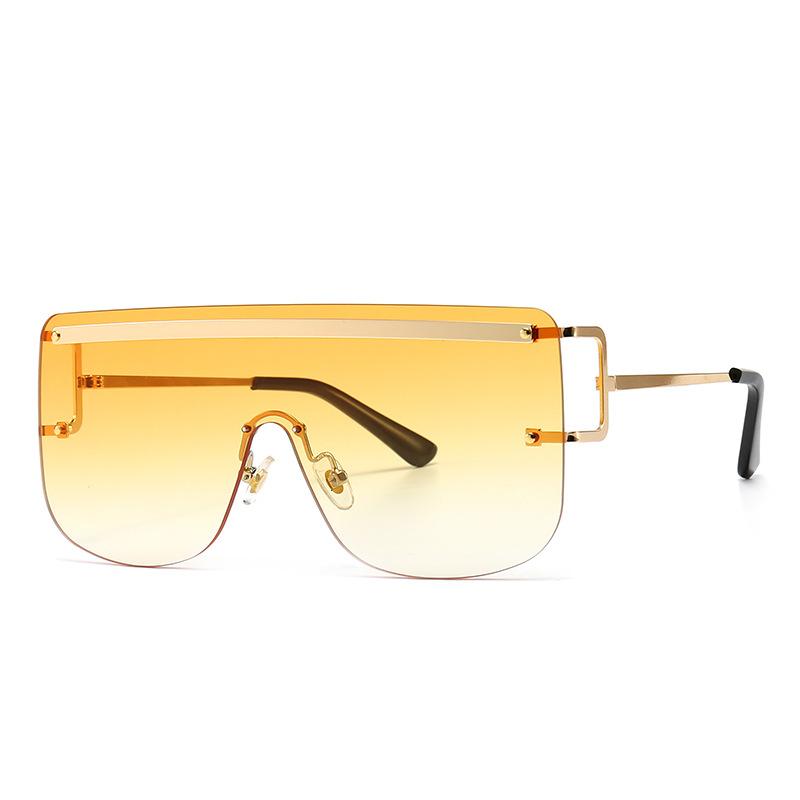 Sunglasses 2021 Oversized Rimless One-Piece Lens Women Goggle Fashion Men Gradient Shades UV400
Sunglasses 2021 Oversized Rimless One-Piece Lens Women Goggle Fashion Men Gradient Shades UV400