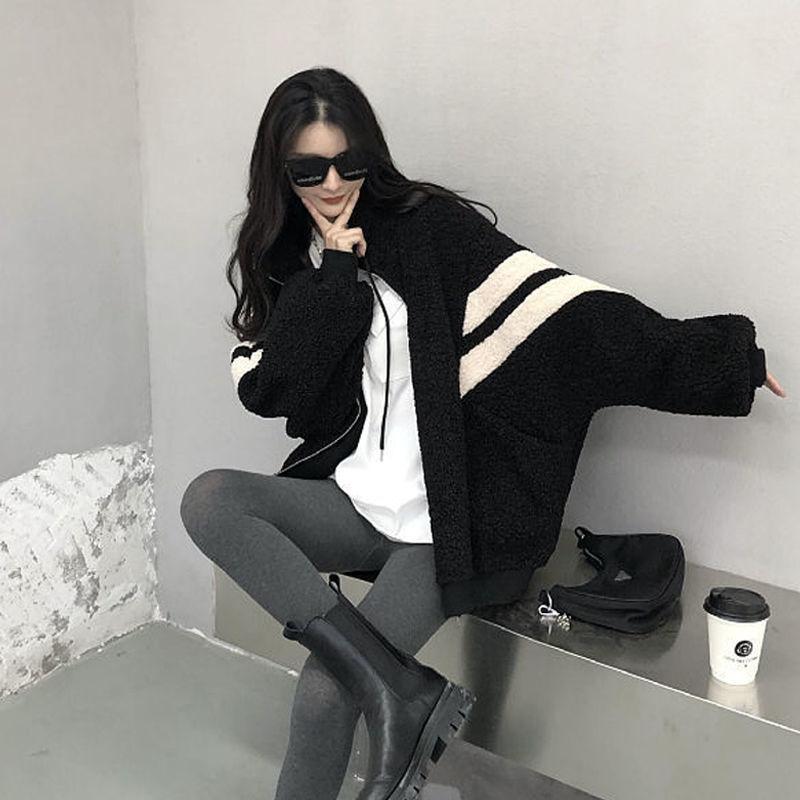 Ins Autumn Kawaii Teddy Bear Fur Oversize Hoodies Harajuku Women Bomber Jacket Faux Lambs Coat Fleece Plus Size Streetwear, Black
Ins Autumn Kawaii Teddy Bear Fur Oversize Hoodies Harajuku Women Bomber Jacket Faux Lambs Coat Fleece Plus Size Streetwear, Black