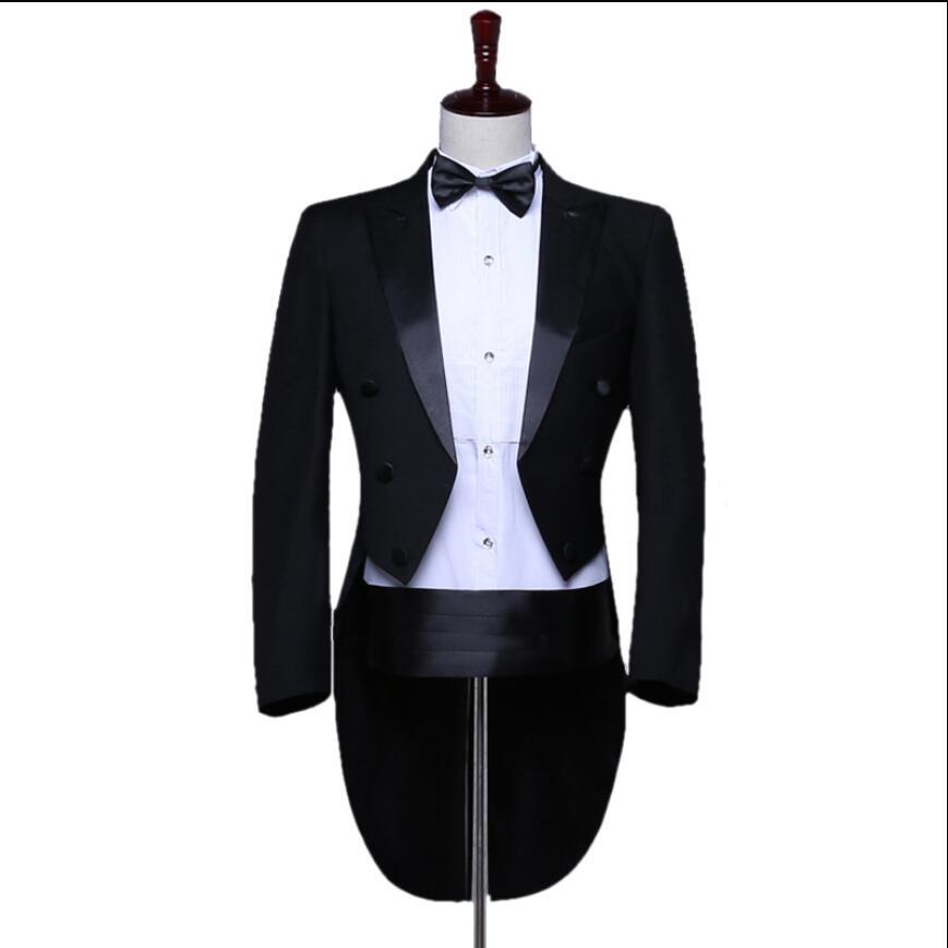 2020 S-4xl Suits Four Black Male Plays Tuxedo High-end Host Suit Stage Singer Tailcoat New Fashion Eui5
2020 S-4xl Suits Four Black Male Plays Tuxedo High-end Host Suit Stage Singer Tailcoat New Fashion Eui5