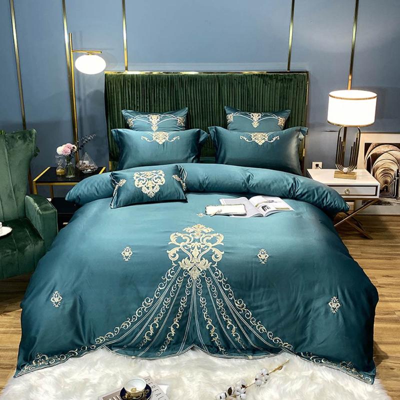 Papa&Mima Embroidery Silk Cotton Bedlinens Print Bedding Set Sheet Pillowcase Duvet Cover, 20206041
Papa&Mima Embroidery Silk Cotton Bedlinens Print Bedding Set Sheet Pillowcase Duvet Cover, 20206041