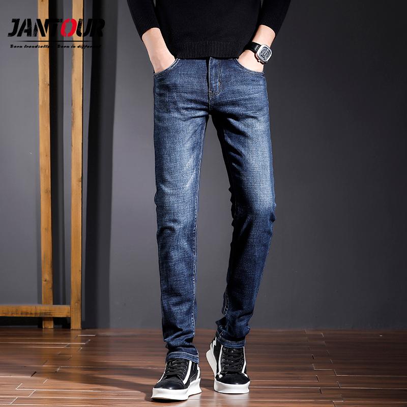 Brand Men Jeans Business Casual Slim Jeans Autumn Winter 2020 Skinny Men pocket V Letter Mid Straight Trousers Size 38, Blue
Brand Men Jeans Business Casual Slim Jeans Autumn Winter 2020 Skinny Men pocket V Letter Mid Straight Trousers Size 38, Blue