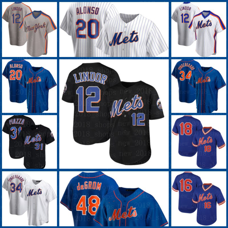 New York Mets 12 Francisco Lindor 48 Jacob deGrom 20 Pete Alonso 31 Mike Piazza 30 Michael Conforto Jacob deGrom Jeff McNeil, Blue;black
New York Mets 12 Francisco Lindor 48 Jacob deGrom 20 Pete Alonso 31 Mike Piazza 30 Michael Conforto Jacob deGrom Jeff McNeil, Blue;black
