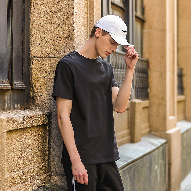 T Shirt Mens Black Tees 100% Cotton T-shirts Leisure European Size Short Sleeves Casual T-shirt Solid Color Loose O-neck
T Shirt Mens Black Tees 100% Cotton T-shirts Leisure European Size Short Sleeves Casual T-shirt Solid Color Loose O-neck