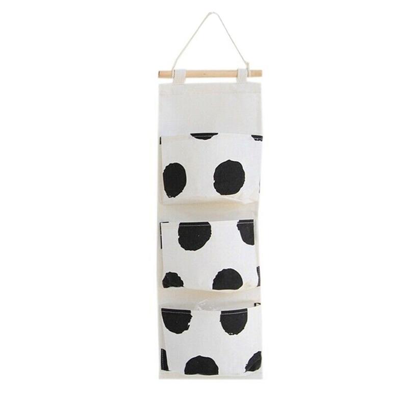 Wall Hanging Bag Space Saving Large Capacity Nordic Style Vertical Home Decor 3 Pocket Organizer Kitchen Wardrobe Storage
Wall Hanging Bag Space Saving Large Capacity Nordic Style Vertical Home Decor 3 Pocket Organizer Kitchen Wardrobe Storage