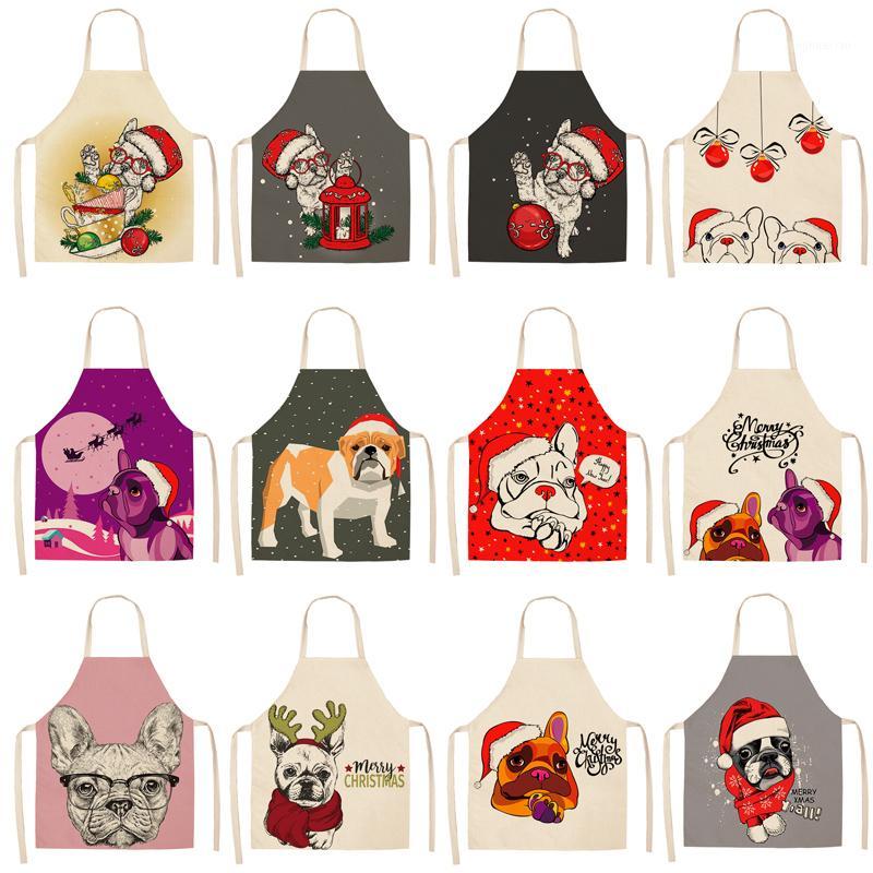 Parent-child Kitchen Apron Funny Merry Christmas Dog Print Sleeveless Cotton Linen Aprons for Kids Men Women Home Cleaning Tools1
Parent-child Kitchen Apron Funny Merry Christmas Dog Print Sleeveless Cotton Linen Aprons for Kids Men Women Home Cleaning Tools1