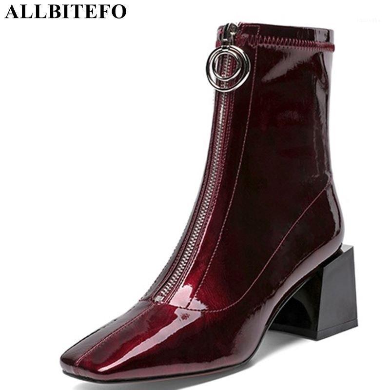ALLBITEFO fashion sexy genuine leather thick heel ladies women boots new brand autumn winter ankle boots charming girl1, Plush inside
ALLBITEFO fashion sexy genuine leather thick heel ladies women boots new brand autumn winter ankle boots charming girl1, Plush inside