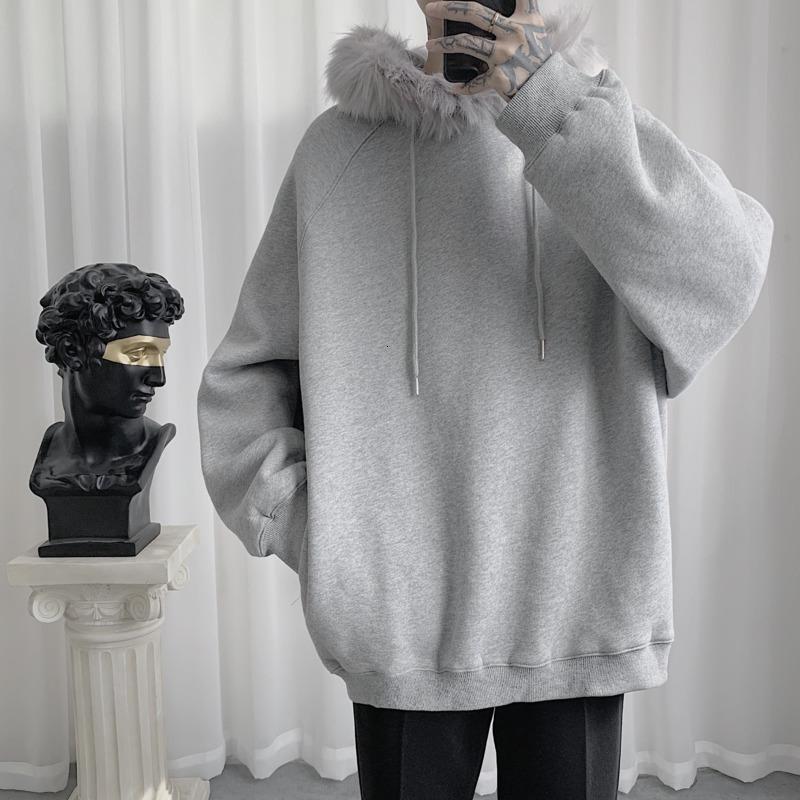 Men's Hoodies & Sweatshirts Plus Velvet Padded Fashion Solid Color Fur Collar Hooded Sweatshirt Men Streetwear Loose Hip Hop Hoodie Mens Hoo, Black
Men's Hoodies & Sweatshirts Plus Velvet Padded Fashion Solid Color Fur Collar Hooded Sweatshirt Men Streetwear Loose Hip Hop Hoodie Mens Hoo, Black