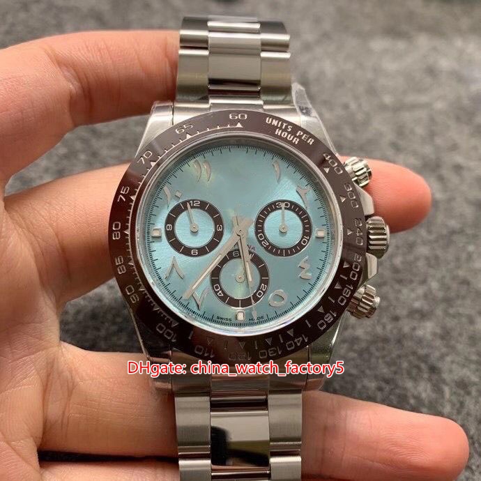 2021 NOOBF Maker 904 Steel CAL.4130 Movement 40mm Arab Dial Cosmograph 116506 Chronograph Working Automatic Mechanical Mens Watch Watches, No box papers
2021 NOOBF Maker 904 Steel CAL.4130 Movement 40mm Arab Dial Cosmograph 116506 Chronograph Working Automatic Mechanical Mens Watch Watches, No box papers
