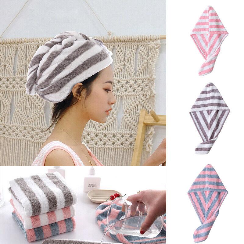 Magic Microfiber Hair Fast Drying Dryer Hair Towel Quick Dry Hat Bath Wrap Towel Bathing Cap Wrap Hat Quick Cap Turban
Magic Microfiber Hair Fast Drying Dryer Hair Towel Quick Dry Hat Bath Wrap Towel Bathing Cap Wrap Hat Quick Cap Turban