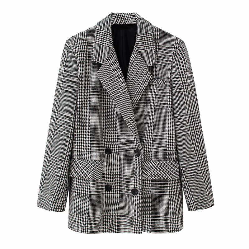 2021 New Vintage Elegant Women Striped Long Blazer Jackets Autumn Fashion Ladies Loose Women's Casual Suit Chic Jacket Girls 6IV7, Black striped
2021 New Vintage Elegant Women Striped Long Blazer Jackets Autumn Fashion Ladies Loose Women's Casual Suit Chic Jacket Girls 6IV7, Black striped