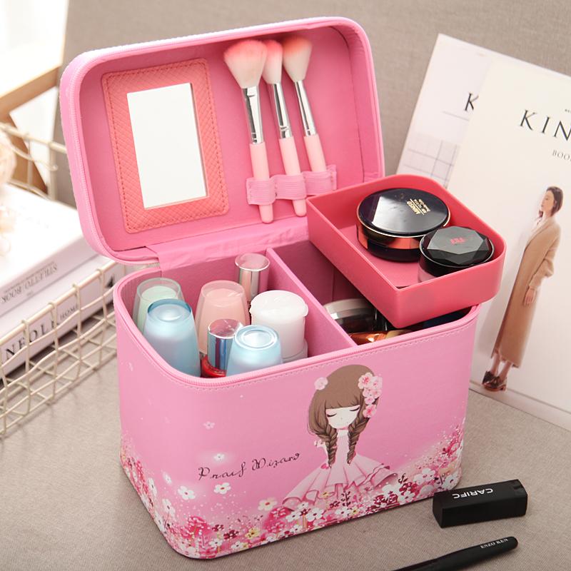 Professional Cosmetic Bag Portable Large Capacity Manicure Beauty Storage Box Cosmetic Case Waterproof Lovely The New Travel, Style two 2
Professional Cosmetic Bag Portable Large Capacity Manicure Beauty Storage Box Cosmetic Case Waterproof Lovely The New Travel, Style two 2