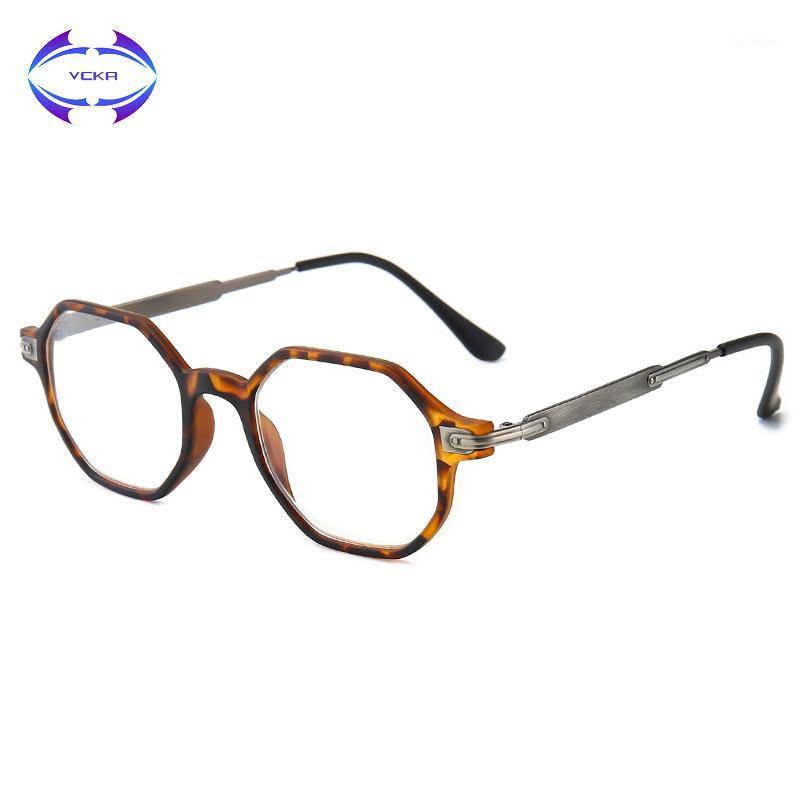 VCKA Anti Blue Light Men Women Reading Glasses Retro Vintage Polygon Frame Design Clear sight Anti-blue Ray Lens +1.0...+4001
VCKA Anti Blue Light Men Women Reading Glasses Retro Vintage Polygon Frame Design Clear sight Anti-blue Ray Lens +1.0...+4001