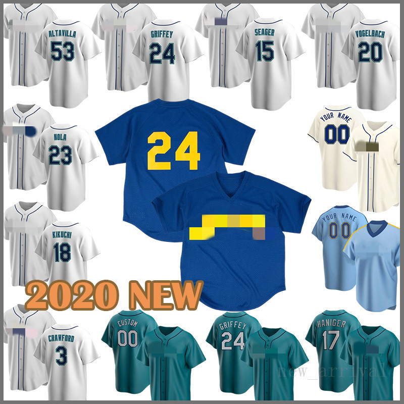 2020 Baseball Jersey Mariners 24 Ken Griffey Jr. 51 Ichiro Suzuki 34 Felix Hernandez 11 Edgar Martinez 17 Mitch Haniger 20 Dan Vogelbach Red, Jersey(shuishou)fugu
2020 Baseball Jersey Mariners 24 Ken Griffey Jr. 51 Ichiro Suzuki 34 Felix Hernandez 11 Edgar Martinez 17 Mitch Haniger 20 Dan Vogelbach Red, Jersey(shuishou)fugu