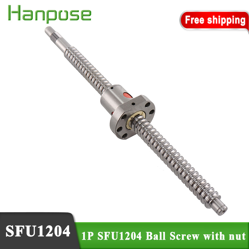 Free shipping 1pcs SFU1204 Ball screw length 300mm SFU1204 Ball nut CNC parts BK10 BF10 end machined
Free shipping 1pcs SFU1204 Ball screw length 300mm SFU1204 Ball nut CNC parts BK10 BF10 end machined