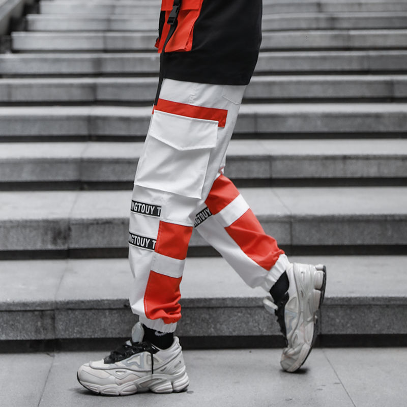 New Men's Casual Oversize Cargo Pants 2021 Fashion Man Hip Hop Korean Streetwear Trousers Male Clothing Harajuku Dpee, Orangered
New Men's Casual Oversize Cargo Pants 2021 Fashion Man Hip Hop Korean Streetwear Trousers Male Clothing Harajuku Dpee, Orangered