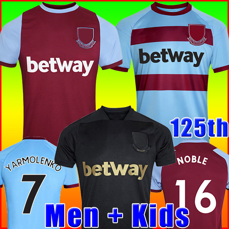 20 21 WEST soccer jersey 2020 2021 LINGARD NOBLE HAM ANDERSON UNITED RICE NOBLE football shirt men + kids kit 125 years 125th Anniversary, Kids away
20 21 WEST soccer jersey 2020 2021 LINGARD NOBLE HAM ANDERSON UNITED RICE NOBLE football shirt men + kids kit 125 years 125th Anniversary, Kids away