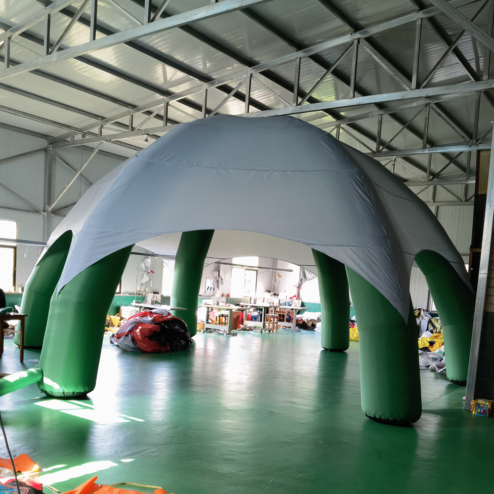 green and grey 8meters inflatable spider tent,outdoor Movable exhibition tents for events
green and grey 8meters inflatable spider tent,outdoor Movable exhibition tents for events
