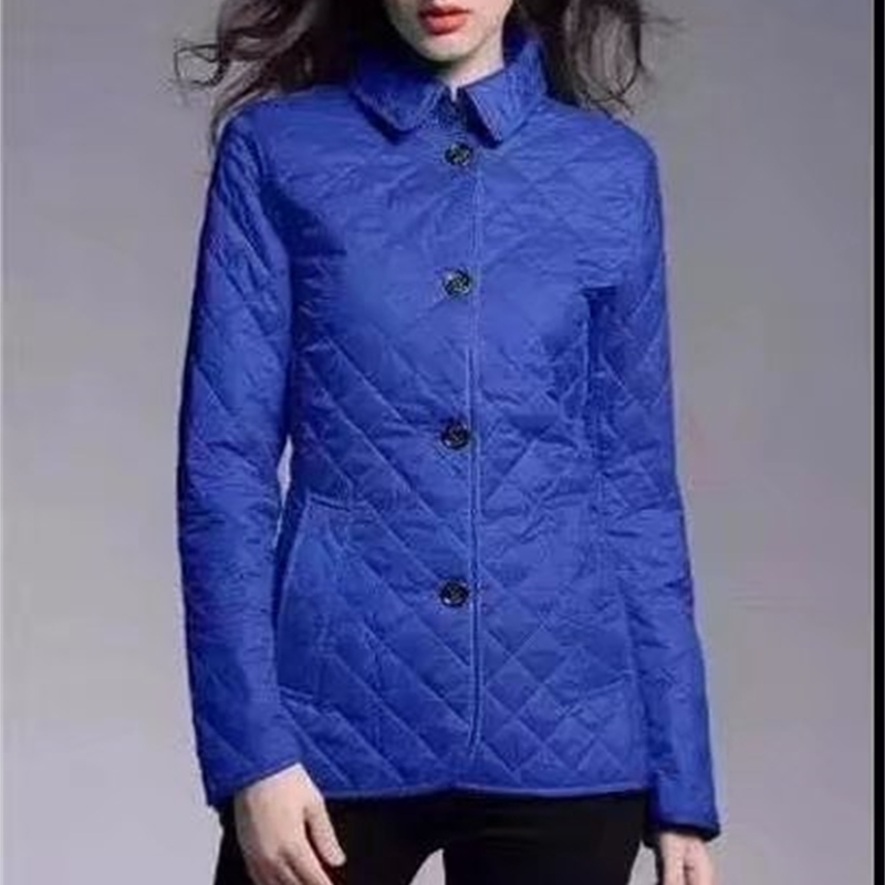 High Quality M-3XL New Spring and autumn Women Cotton Quilted Jacket Slim Fit Parkas Outerwear Female Winter jacket Coats 201019