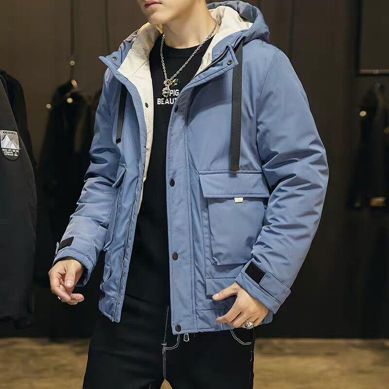 Winter New Korean Trend Hooded Cotton Jacket Thicken Simple Pure Color Casual All-match Plus Size Loose Men Jacket Free Shipping, Beige
Winter New Korean Trend Hooded Cotton Jacket Thicken Simple Pure Color Casual All-match Plus Size Loose Men Jacket Free Shipping, Beige