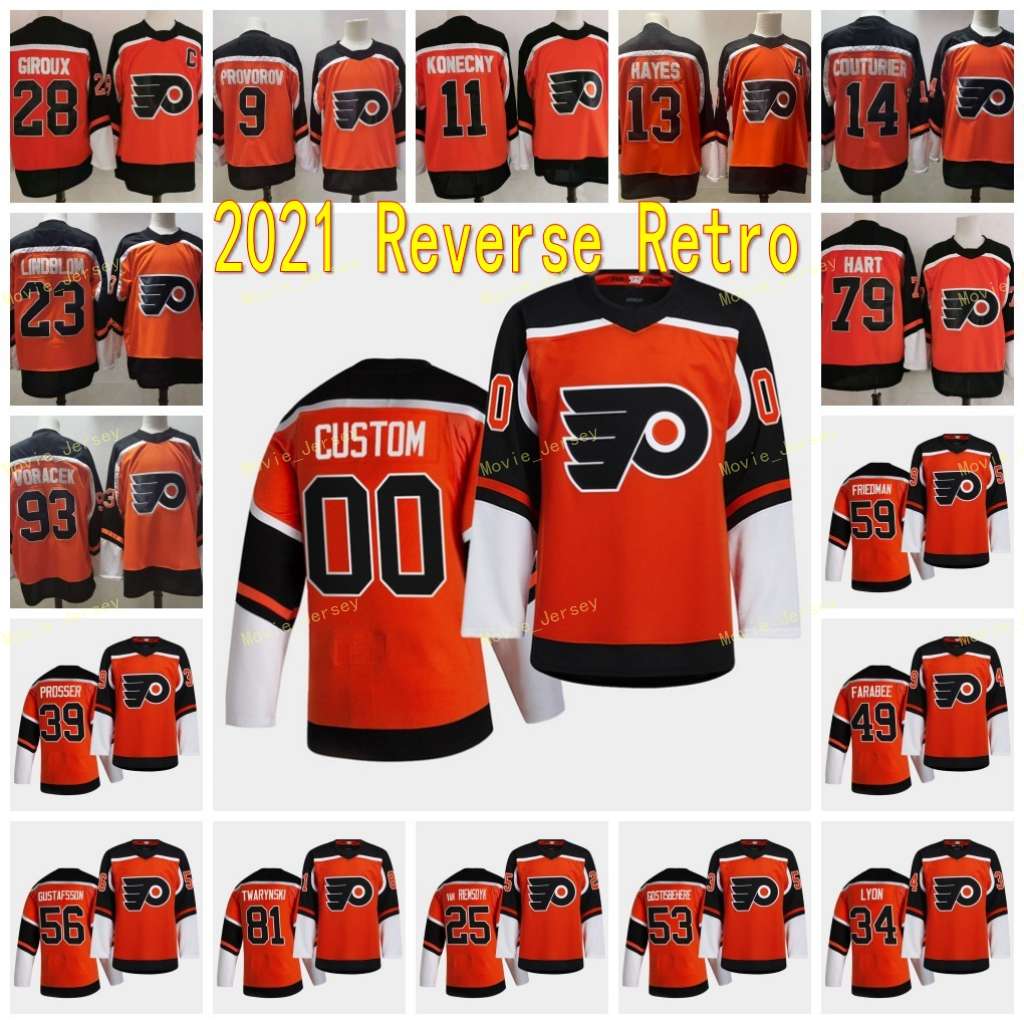 Philadelphia Flyers 2021 Reverse Retro Fourth Claude Giroux Jakub Voracek Carter Hart Gostisbehere Oskar Lindblom Cout Braun Jersey, Black;red
Philadelphia Flyers 2021 Reverse Retro Fourth Claude Giroux Jakub Voracek Carter Hart Gostisbehere Oskar Lindblom Cout Braun Jersey, Black;red