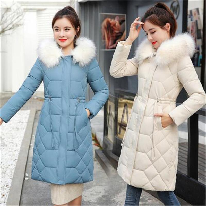 2020 Winter New Korean Women's Cotton Padded Clothes Mid-Length Fur Collar Waist Thickened Jacket Fashion Parkas, Black
2020 Winter New Korean Women's Cotton Padded Clothes Mid-Length Fur Collar Waist Thickened Jacket Fashion Parkas, Black