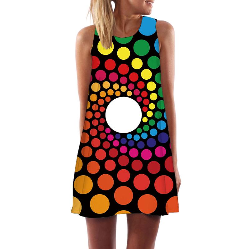 KYKU Brand Dress Women Dizziness Ladies Dresses Colorful 3d Print Vortex Tank Black Hole Vestido Sexy, Wlq-0552
KYKU Brand Dress Women Dizziness Ladies Dresses Colorful 3d Print Vortex Tank Black Hole Vestido Sexy, Wlq-0552