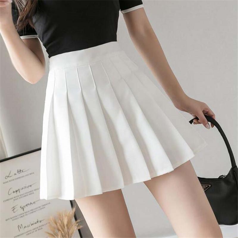 2020 mini skirt mujer faldas woman skirts womens saias mulher femme jupes Solid color England College style High waist All-match, Black
2020 mini skirt mujer faldas woman skirts womens saias mulher femme jupes Solid color England College style High waist All-match, Black