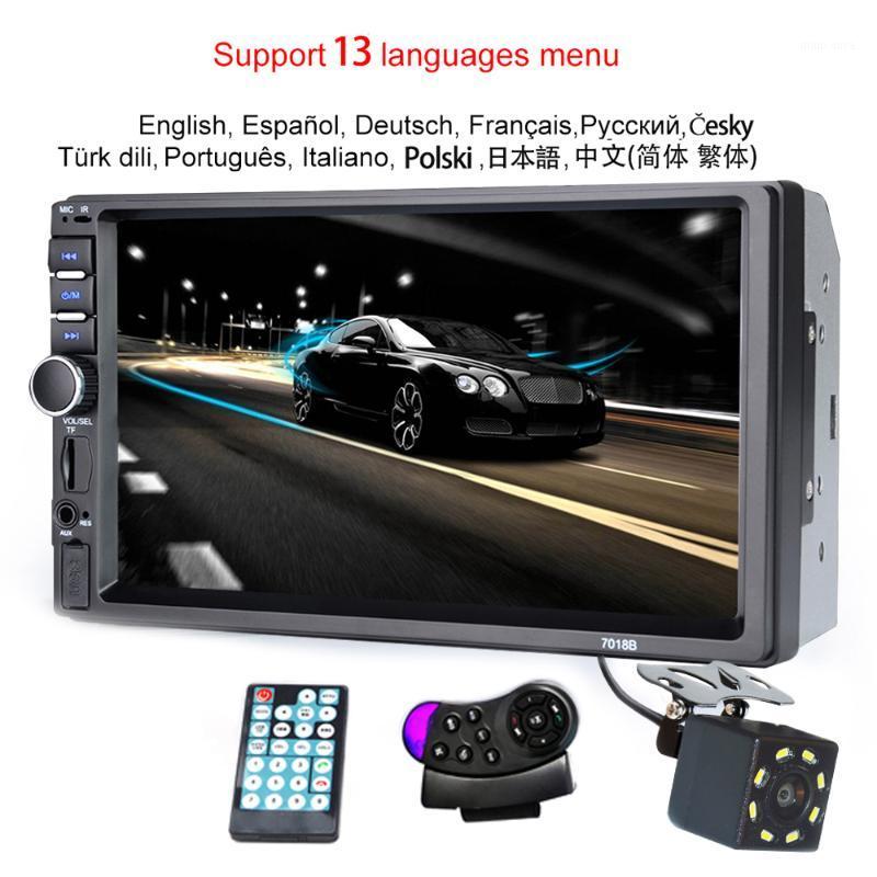 7018B 2 Din Car Radio Bluetooth 7" Touch Screen Stereo FM Audio Stereo MP5 Player SD USB Support Camera 12V HD1
7018B 2 Din Car Radio Bluetooth 7" Touch Screen Stereo FM Audio Stereo MP5 Player SD USB Support Camera 12V HD1