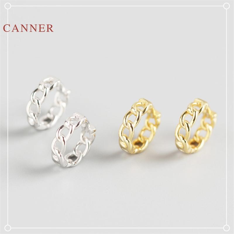 CANNER Earrings For Women S925 Silver Ins Wind Personality Chain Earrings Hoops Pendientes Korean Fine Jewelry Joyero
CANNER Earrings For Women S925 Silver Ins Wind Personality Chain Earrings Hoops Pendientes Korean Fine Jewelry Joyero