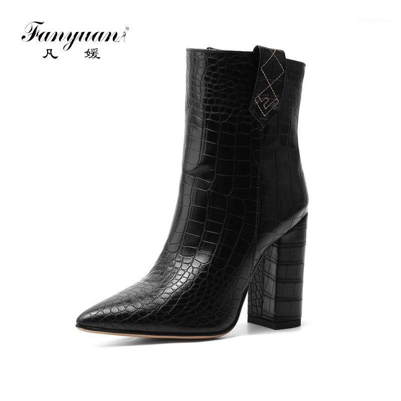 fanyuan New High Quality Pu Leather Women Boots High Heel Ankle Boots Fashed Pointed Toe Autumn Winter Plush Female1, Black
fanyuan New High Quality Pu Leather Women Boots High Heel Ankle Boots Fashed Pointed Toe Autumn Winter Plush Female1, Black
