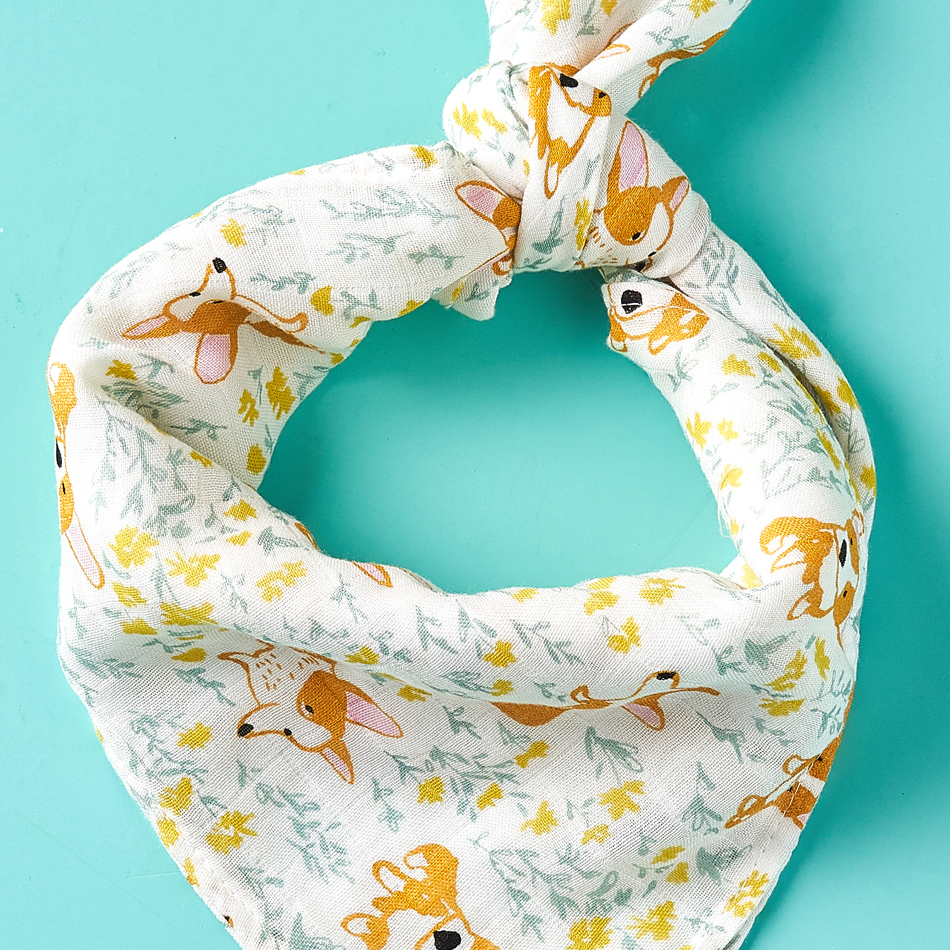 Kangobaby #My Soft Life# 5pieces Set Bamboo Cotton Swaddle Blanket Baby Bandana Bib Set 201022