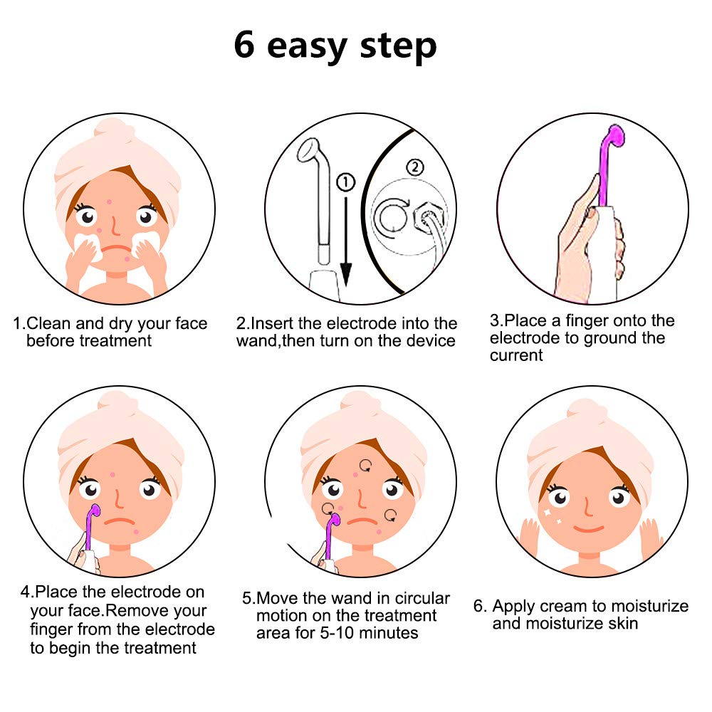 Beauty Star 7In1 High Frequency Facial Machine Electrode Glass Tube Wand Spot Acne Remover High Frequency Facial SPA Skin Care R
Beauty Star 7In1 High Frequency Facial Machine Electrode Glass Tube Wand Spot Acne Remover High Frequency Facial SPA Skin Care R