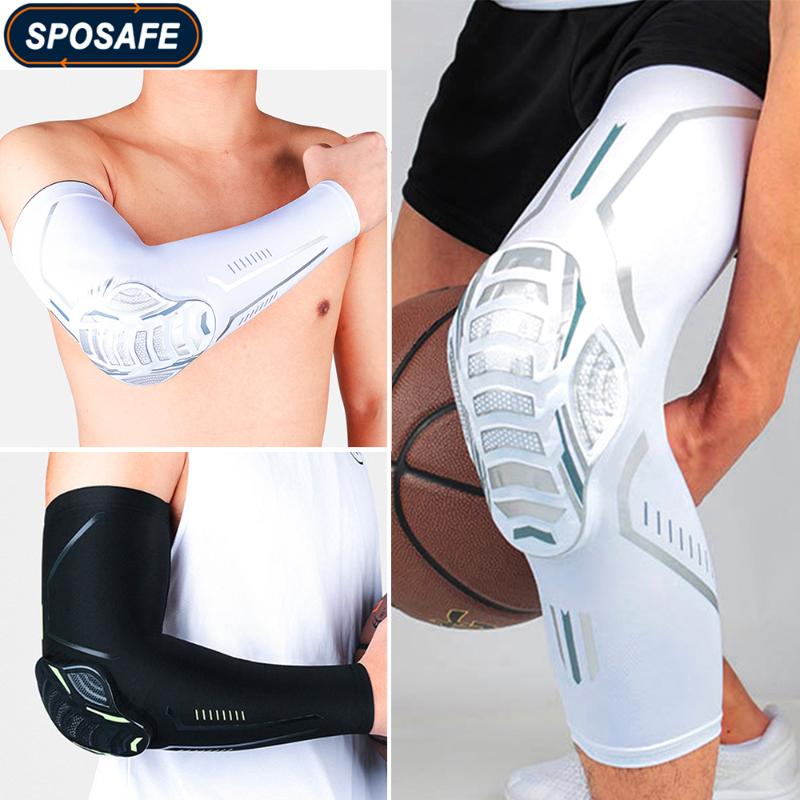 Crashproof Elbow Pads Knee Brace Compression Arm Leg Sleeves Protectors Outdoor Sports Basketball Football Bicycle Support Guard, White elbow pad-1pc
Crashproof Elbow Pads Knee Brace Compression Arm Leg Sleeves Protectors Outdoor Sports Basketball Football Bicycle Support Guard, White elbow pad-1pc