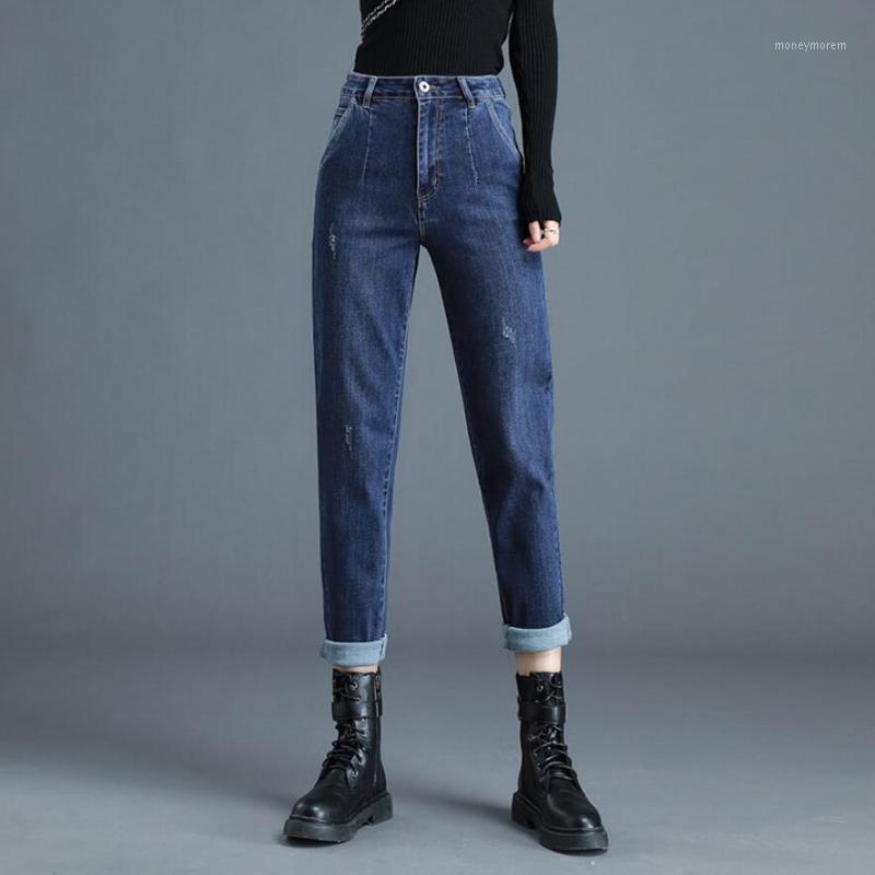 New Arrival Autumn Spring Fashion Women High Waist Ripped Jeans All-matched Casual Ripped Loose Denim Harem Pants s2581, Blue
New Arrival Autumn Spring Fashion Women High Waist Ripped Jeans All-matched Casual Ripped Loose Denim Harem Pants s2581, Blue