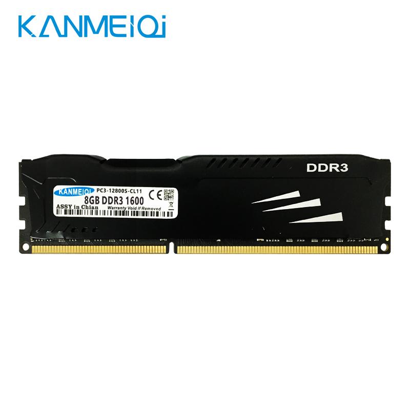 KANMEIQi DDR3 ram 8GB 1600MHz 4gb 1333/1866MHz Desktop Memory with Heat Sink dimm Memoria 240pin 1,5v
KANMEIQi DDR3 ram 8GB 1600MHz 4gb 1333/1866MHz Desktop Memory with Heat Sink dimm Memoria 240pin 1,5v