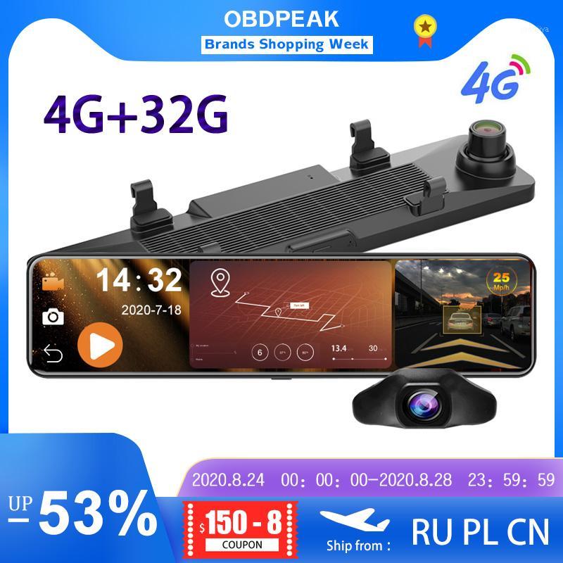 

OBDPEAK 4GB+32GB Car DVR Camera Android 8.1 Stream RearView Mirror 12'' IPS 1080P Drive Video Auto Recorder Registrator Dash cam1