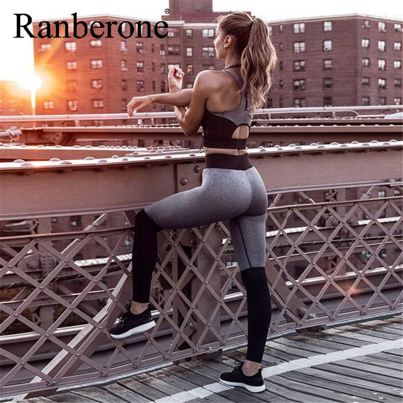 2 Piece Women Yoga Set Gym Seamless Splice Leggings Vest Top Workout Sport Clothes Fitness Set Active Wear Women' Tracksuit, Gray
2 Piece Women Yoga Set Gym Seamless Splice Leggings Vest Top Workout Sport Clothes Fitness Set Active Wear Women' Tracksuit, Gray