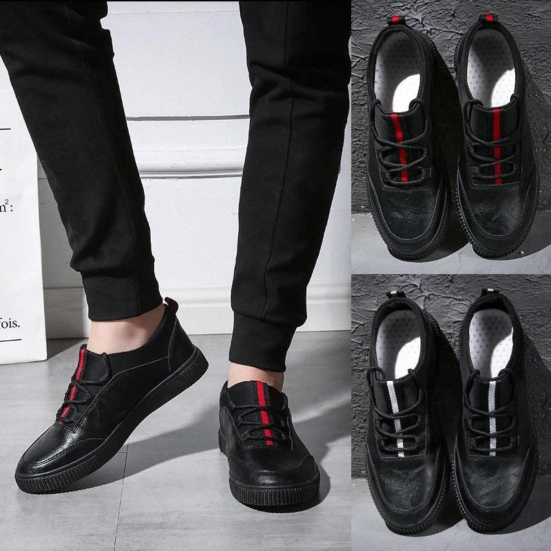 Brand Spring/Autumn 2019 Men Shoes Fashion Loafers Pu Leather Solid Sneakers Men Breathable Slip-on Plus Size 39-45 High Quality #JG7B
Brand Spring/Autumn 2019 Men Shoes Fashion Loafers Pu Leather Solid Sneakers Men Breathable Slip-on Plus Size 39-45 High Quality #JG7B