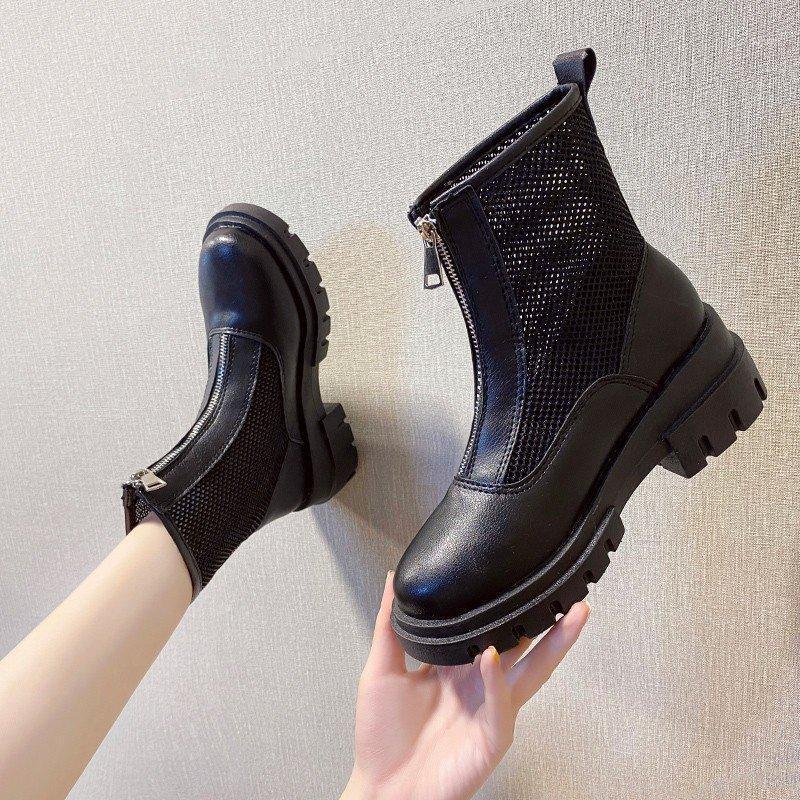 Woman Thick Sole Zipper Ankle Boots Female Dropshipping Women Breathable Mesh Summer Boots Hollow Out Platform Casual Shoes1, Beige
Woman Thick Sole Zipper Ankle Boots Female Dropshipping Women Breathable Mesh Summer Boots Hollow Out Platform Casual Shoes1, Beige
