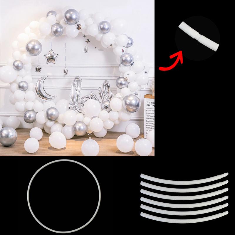 Plastic Balloon Arch Ring Accessories Balloon Arch Frame Stand Wedding Birthday Party Round Flower Shelf Background Decoration 8
Plastic Balloon Arch Ring Accessories Balloon Arch Frame Stand Wedding Birthday Party Round Flower Shelf Background Decoration 8