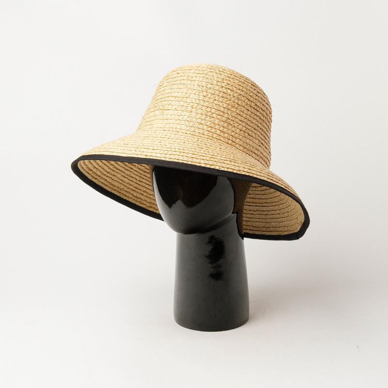 01912-HH7074 NEW handmade RAFFIA grass SOLID lady beach holiday bucket cap women leisure hat, Black ribbon
01912-HH7074 NEW handmade RAFFIA grass SOLID lady beach holiday bucket cap women leisure hat, Black ribbon