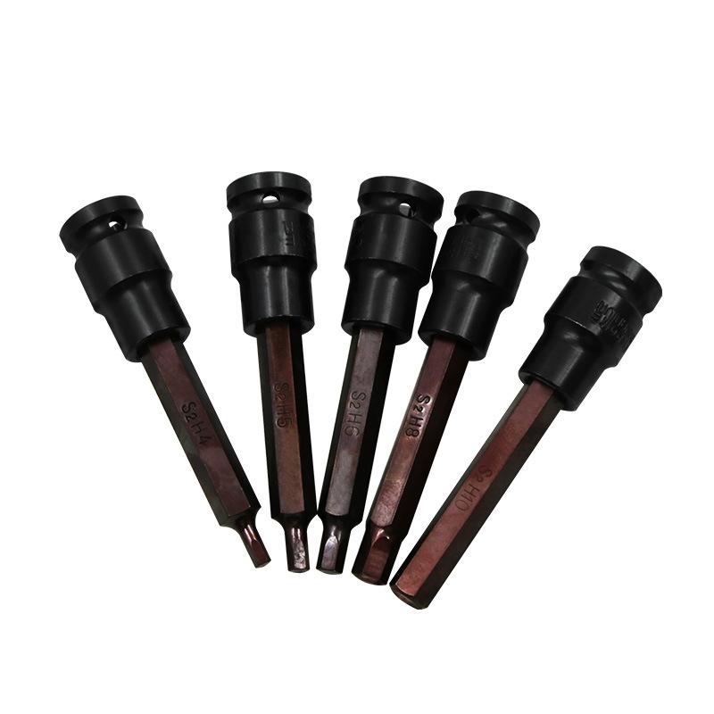 5Pcs 1/2 inch Hexagon Socket Head Bit Ratchet Pneumatic Hex Socket Bits Tools S2 4mm 5mm 6mm 8mm 10mm
5Pcs 1/2 inch Hexagon Socket Head Bit Ratchet Pneumatic Hex Socket Bits Tools S2 4mm 5mm 6mm 8mm 10mm