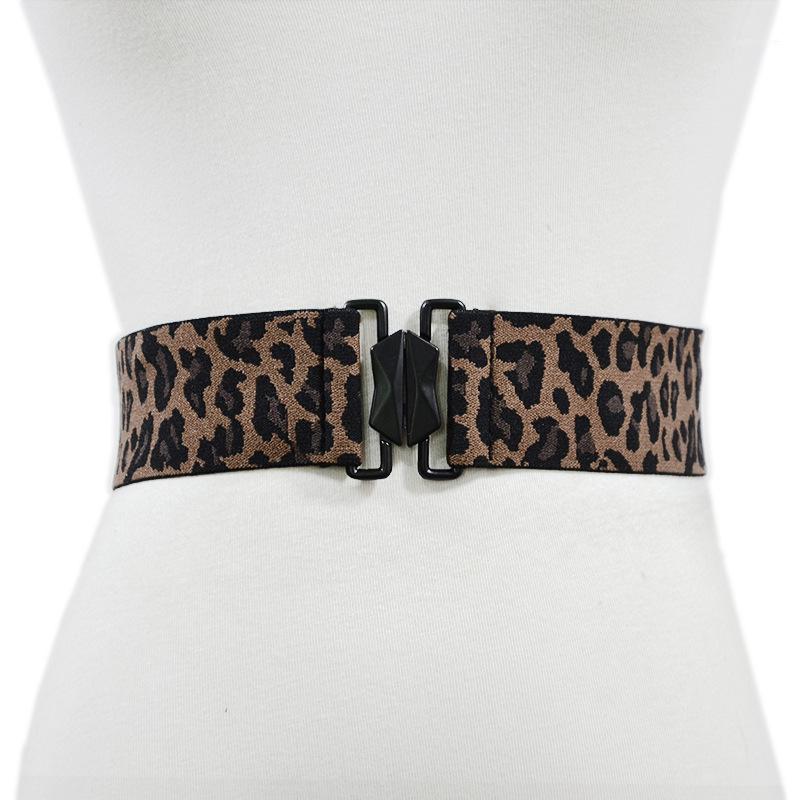 Belts for Women New Simple Elastic Waist Seal Leopard Print Decorative Waist Wide Fashion Ladies Belt Black Leopard Print 5cm1
Belts for Women New Simple Elastic Waist Seal Leopard Print Decorative Waist Wide Fashion Ladies Belt Black Leopard Print 5cm1