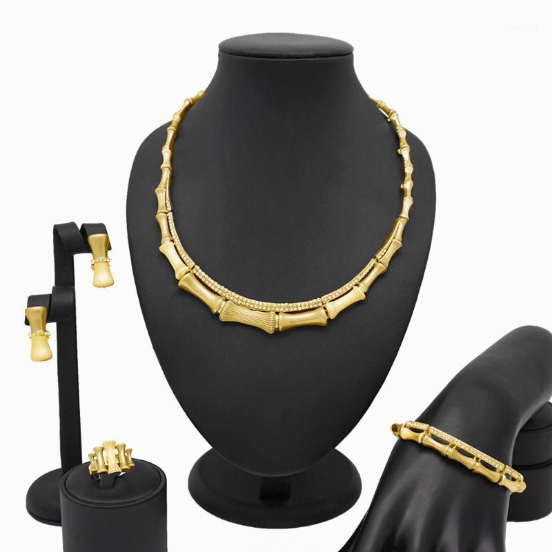 Earrings & Necklace Mirafeel Fashion Bridal Jewelry Sets For Women Dubai Gold Big Bracelet Ring Wedding Engagement Set1, As pic
Earrings & Necklace Mirafeel Fashion Bridal Jewelry Sets For Women Dubai Gold Big Bracelet Ring Wedding Engagement Set1, As pic
