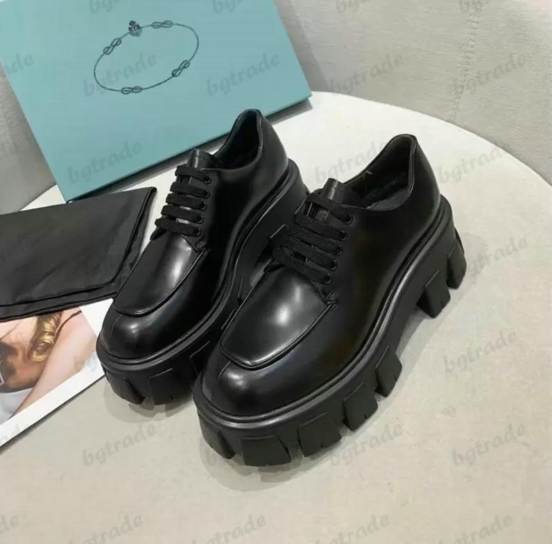 Monolith Lug-Sole Brushed Leather Loafers Shoes Womens Designer Chunky Lugged Sole Shoe Triangle logo Luxury Slip-on Sneaker
Monolith Lug-Sole Brushed Leather Loafers Shoes Womens Designer Chunky Lugged Sole Shoe Triangle logo Luxury Slip-on Sneaker