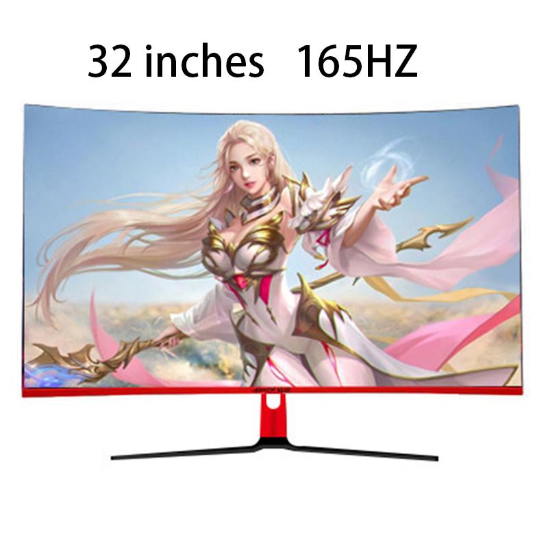 32 inch 1920×1080p gamer monitor TFT/LCD Curved Monitor PC 165 Hz HD Gaming for Desktop Screen VGA//DP Interface
32 inch 1920×1080p gamer monitor TFT/LCD Curved Monitor PC 165 Hz HD Gaming for Desktop Screen VGA//DP Interface