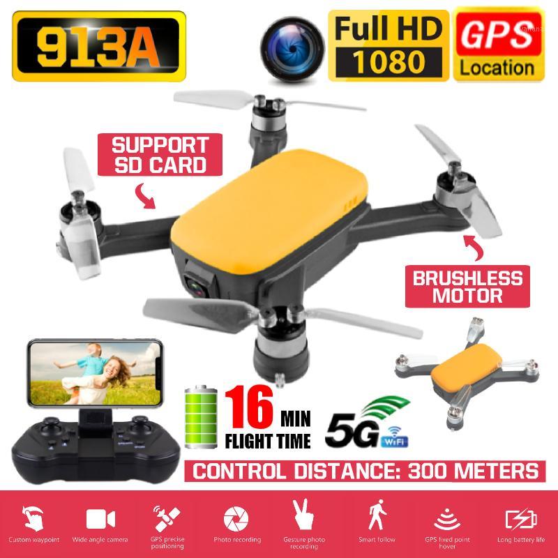 RC Quadcopter 913A Drone GPS 1080P HD Camera 5G WIFI FPV Brushless Motor Selfie Drones Support SD Card 300m Control Distance1
RC Quadcopter 913A Drone GPS 1080P HD Camera 5G WIFI FPV Brushless Motor Selfie Drones Support SD Card 300m Control Distance1